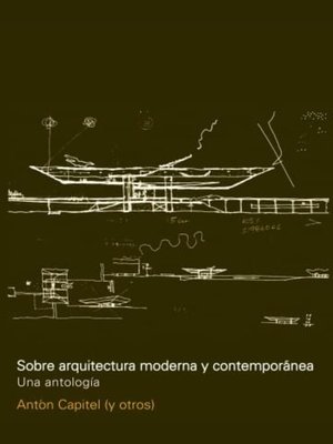cover image of Sobre arquitectura moderna y contemporánea